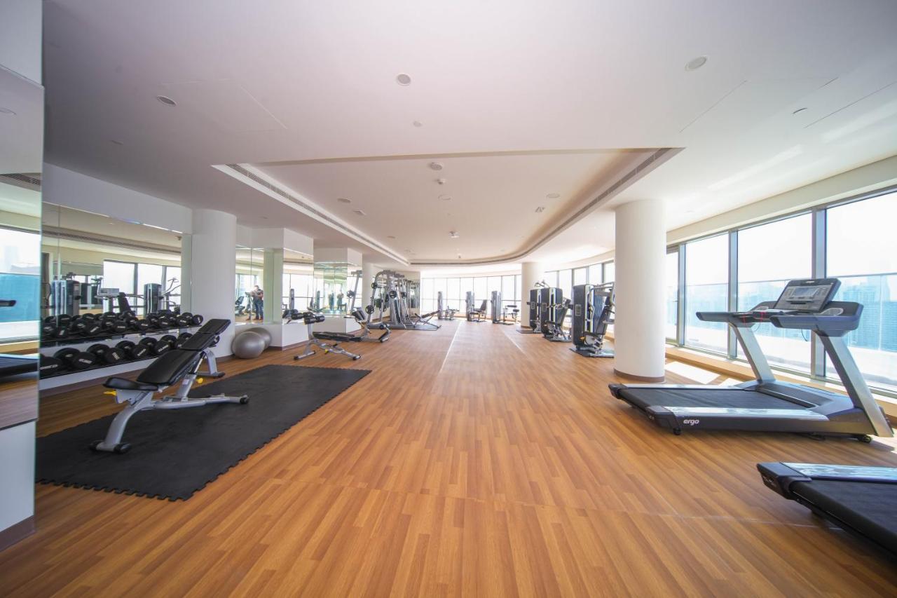 Elegant 2Br View With Rooftop Pool The Bay Dubai Ngoại thất bức ảnh
