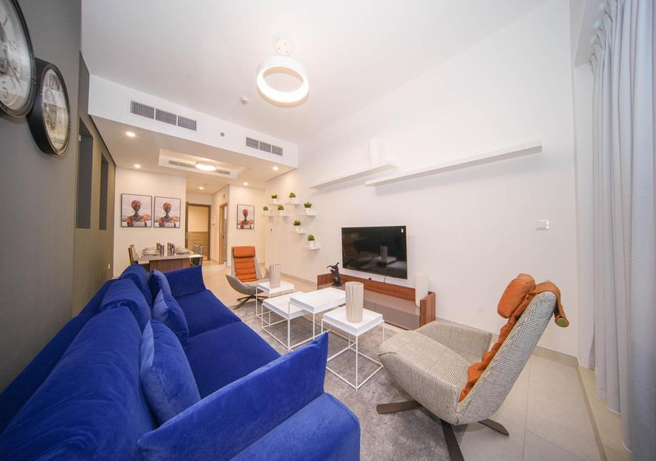 Elegant 2Br View With Rooftop Pool The Bay Dubai Ngoại thất bức ảnh